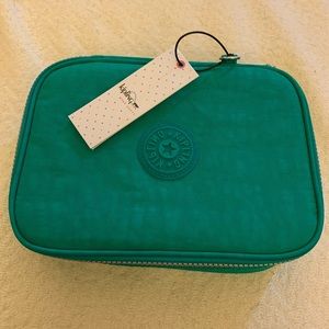 NWT Green Kipling 100 Pens Case